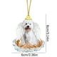 thumbnail image 3 of Xihbxyly Colgante de Perro Alado, Adorno para Árbol de Navidad, Adorno Navideño Único, Accesorio de Decoración para El Hogar, Regalo Perfecto para Familiares y Amigos, Ideal para Navidad y Año Nuevo,, 3 of 6