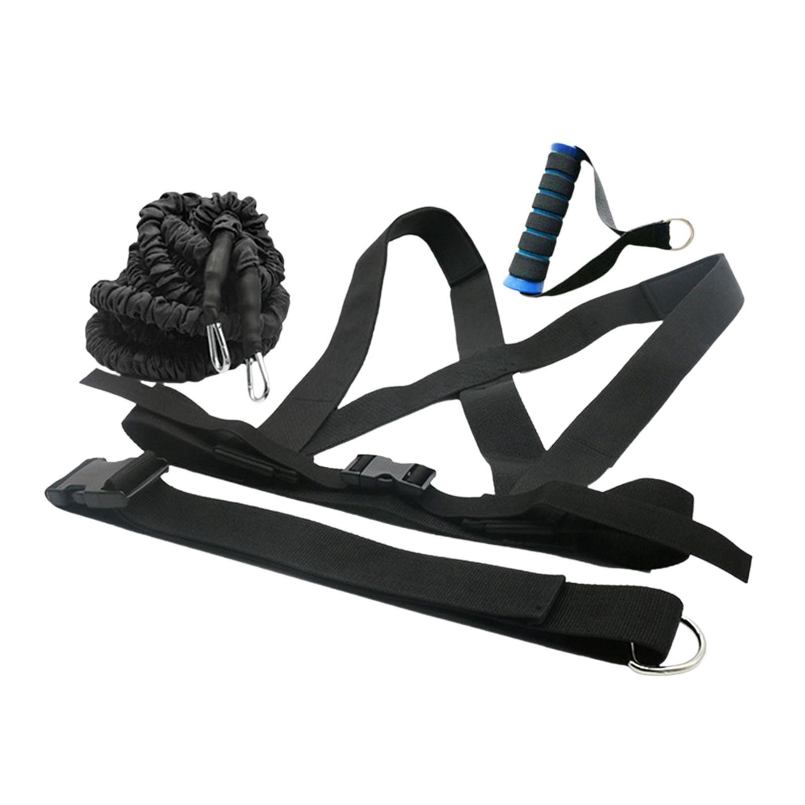 funtasica Resistance Training Stretch Band Kits Improving Speed 50lbs Workout Bands Fitness Gift Resistance Tube Band for Power Agility 50lbs Set D