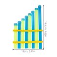 thumbnail image 2 of SHISUYAN Simulation Pan Flute Small Pan Flute Instrument Toy Science Experiment DIY Instrument Toy, 2 of 8