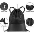 thumbnail image 3 of Drawstring Gym Bags, Waterproof Swimming Bag Sport Gym Sack, Large Bag Swim Gift, 3 of 5