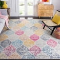 thumbnail image 3 of SAFAVIEH Madison Leighton Geometric Area Rug, Cream/Yellow, 9' x 9' Square, 3 of 9