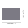 thumbnail image 5 of 2026 24"x12" Large Silicone Mat for Kitchen Counter, Heat Resistant Non-Slip Countertop Protector, Waterproof Silicone Craft Mat for Kitchen Island, 2Pack, 5 of 5
