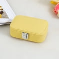 thumbnail image 4 of Double Layer Jewelry Storage Box Organizer Durable High Quality PU Leather Storage Box for Travel and Business Trips, 4 of 6