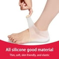 thumbnail image 3 of Concealed Footbed Enhancers Invisible Height Increase Insoles Pads Silicone M2G6, 3 of 8