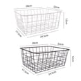 thumbnail image 5 of Joernso Storage Holder Large Capacity Anti-deform Iron Storage Basket Stand for Household, 5 of 8