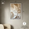 thumbnail image 5 of Scattered Thoughts Abstract Shapes Wall Art Canvas Wall Art by Art Remedy, White Floater Frame, 31" x 46", 5 of 7