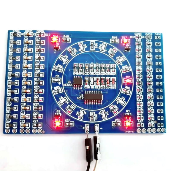 Soldering Practice SMD Circuit Board LED Electronics Project DIY Kit SMT PCB