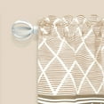 thumbnail image 3 of Achim Buono II Halo White Decorative Rod & Finial - Modern 48 in x 86 in, 3 of 6