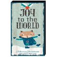thumbnail image 1 of Skating Fox "Joy To The World Merry Christmas And Happy New Year" Block Sign, 1 of 1