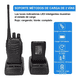 thumbnail image 4 of Radios Walkie Talkies Con Manos Libres 4 unidades Malubero Negro, 4 of 5