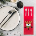 thumbnail image 1 of Fiudx Decoración Del Hogar Decoración Navideña, Suministros Festivos, Diseño De Mesa De Comedor, Bolsa De Almacenamiento De Vajilla, Juego De Cubiertos De Plástico, Juego De Vajilla Ofertas De La Sem, 1 of 7
