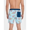 thumbnail image 4 of Neff Men's and Big Men's The Simpsons Print Swim Trunks, Sizes S-3XL, 4 of 9