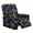 Bat Spider Web Print, variant on Renewold Peony Flower Couch Cover Recliner Comfy Chair Cover for Recliner 4 Pieces Anti-Slip Single Seat Couch Slipcover Stretch Furniture Protector for Living Room