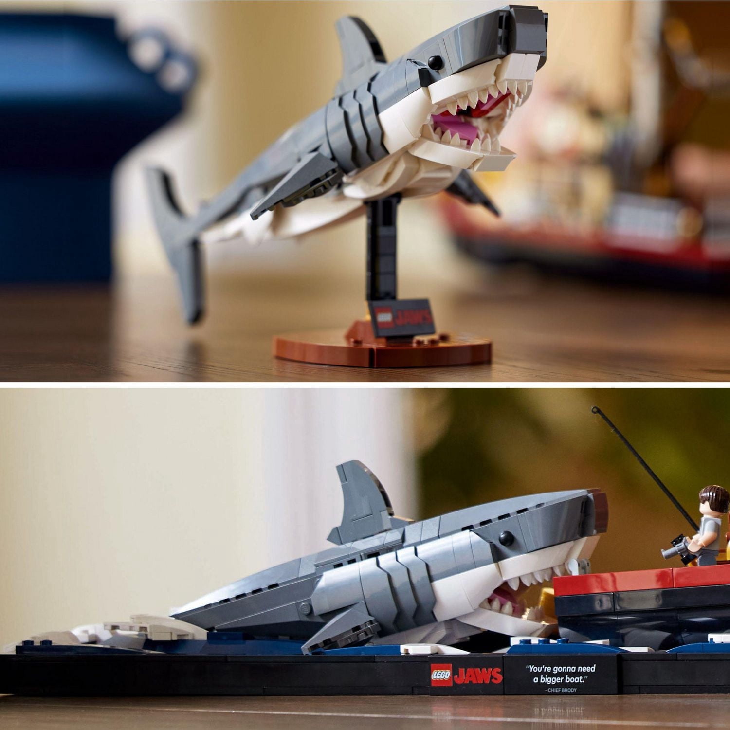 LEGO Ideas Les Dents de la mer 21350 Ensemble de construction (1497 pièces)