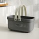 thumbnail image 1 of Cesta de almacenamiento de escritorio hueca, dispensador, contenedor, cesta portátil para ducha, cesta de baño: cesta de almacenamiento de plástico con asa, organizador portátil., 1 of 2
