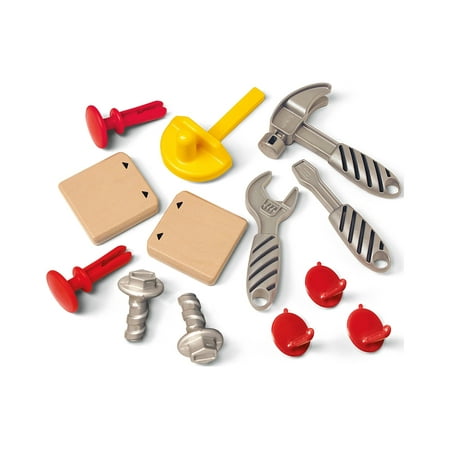 Little Tikes Tough Workshop - Toddler Workbench Pretend Play Set for Kids 2+ Years