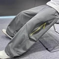 thumbnail image 4 of Bixock Sweatpants for Boys High Waist Straight Leg with Side Pockets Kids Solid Color Loose Casual Trousers Comfortable Workout Activewear Boys Clothings Size 5-6Years, 4 of 6