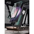 thumbnail image 5 of Poetic Spartan Case for Samsung Galaxy S23 Ultra 5G 6.8 inch, Full Body Rugged Case with Kickstand, Metallic Green, 5 of 5
