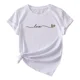 thumbnail image 2 of Playeras De Mujer Moda Casual Patrón Estampado Salir Dama, 2 of 8