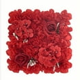 thumbnail image 4 of Flower Wall Panel,Artificial Flowers Combo Set,Artificial Wall Flower Backdrop,3D Silk Hydrangea Rose Floral Panel for Photo Background Home Party Wedding Backdrop Decoration,Fake Floral Arrangements, 4 of 7