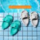 thumbnail image 3 of Zapatillas Suaves De Tiburón De Dibujos Animados Para Niños, Sandalias Antideslizantes De Simulación, Zapatillas De Casa De Playa De Verano Para Caminar En El Baño Del Jardín Monstrate AP007363-10, 3 of 6