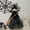 Black, variant on Pompotops Halloween Decorations Ghost Festival Witches Dolls Tree Tops Star Shaped Tabletop Decorations Figurines Ornaments