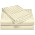 thumbnail image 3 of Regency Club Oxford 600 Thread Count 100% Cotton Solid Sheet Set (California King, Ivory), 3 of 4