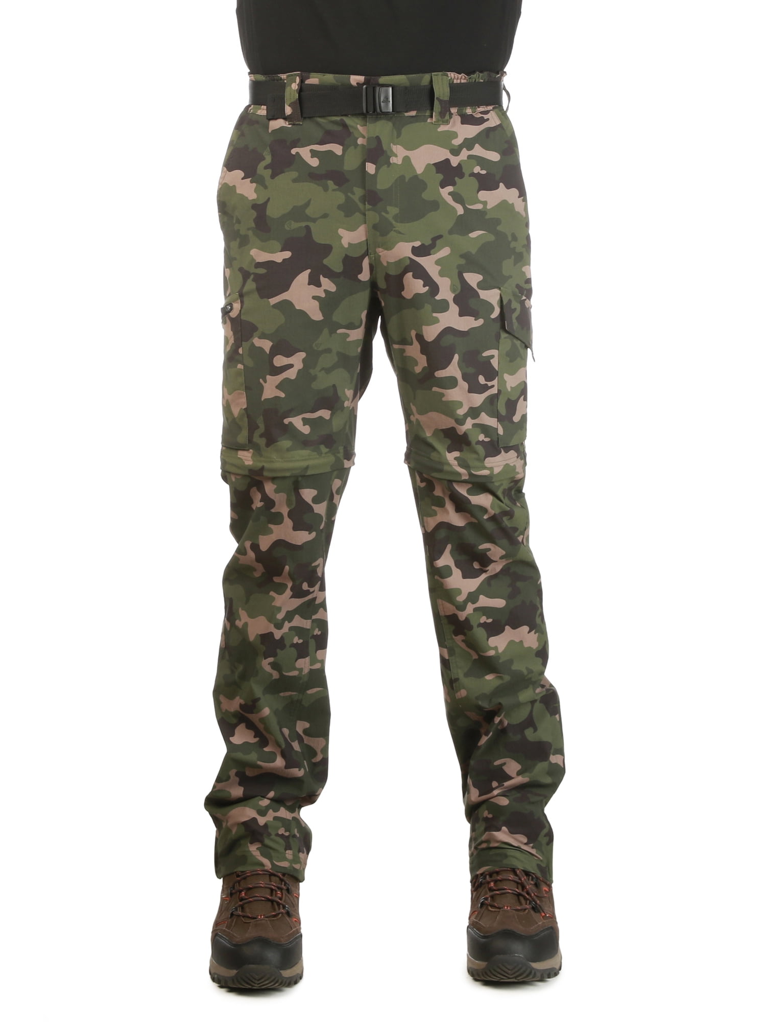 camo convertible pants