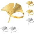 thumbnail image 2 of Decorative Tray Decor Shape Decorative Napkin Rings for Table Decor Reusable Metal Napkin Holders for Thanksgiving Christmas Wedding Elegant Dining Table Ornament Tray Decor Serving Tray Decorative T, 2 of 7