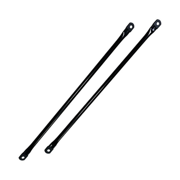 yotijay 2 Pieces Swing Replacement Rods for Swing Set Set Set s Garden Swing Seat 70.5 cm Black