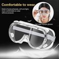 thumbnail image 4 of 2 Pairs of Safety Glasses Transparent Protective Glasses with Anti-fog Lenses Side Protection and UV Protection for DIY, Chemistry, Works, Constructio, 4 of 4