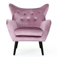 thumbnail image 2 of Soft Velvet - Wingback Accent - Patio - Enjoyable Sitting, 2 of 6