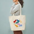 thumbnail image 4 of CafePress - Colorful Cellos Tote Bag - Unisex Canvas Tote Bag, Beige, 1-Piece, 4 of 8