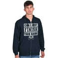 thumbnail image 5 of Can I Just Finish This Game Zip Up Hoodie Men's Women's Brisco Brands S, 5 of 6