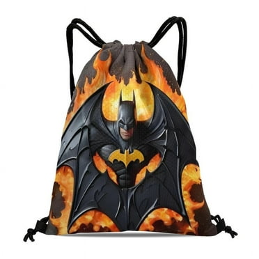 Batman pattern drawstring pocket design 15.7 * 17.7 inches stylish and comfortable perfectly showcasing personality