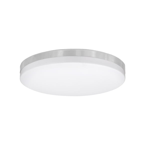 Xtricity - Set of 2 Round Ceiling Lights with Integrated LEDs, 11" Diameter, From the Valerio Collection, Nickel