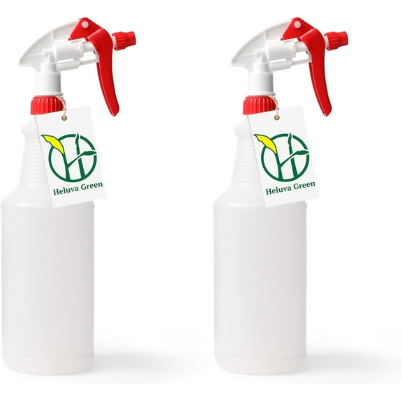 Cleaning of heavy-duty 32-ounce plastic spray bottles