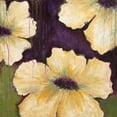thumbnail image 2 of Pasion, Wani 26x26 Gold Ornate Wood Framed with Double Matting Museum Art Print Titled - Blooms I, 2 of 4