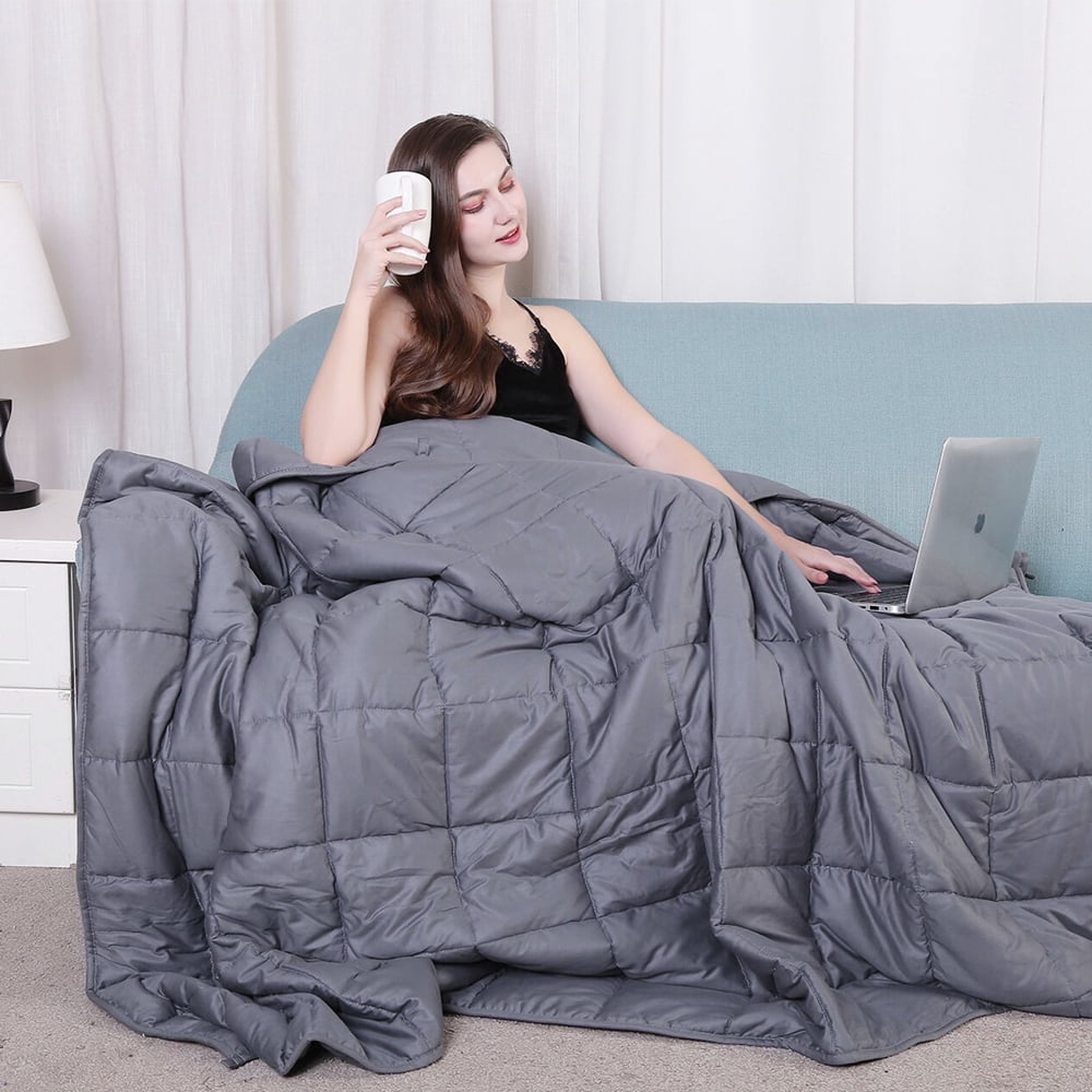 12 lbs Gravity BlanketAuchen Weighted Blanket, Perfect Size 48" x 72" and Weight for Children