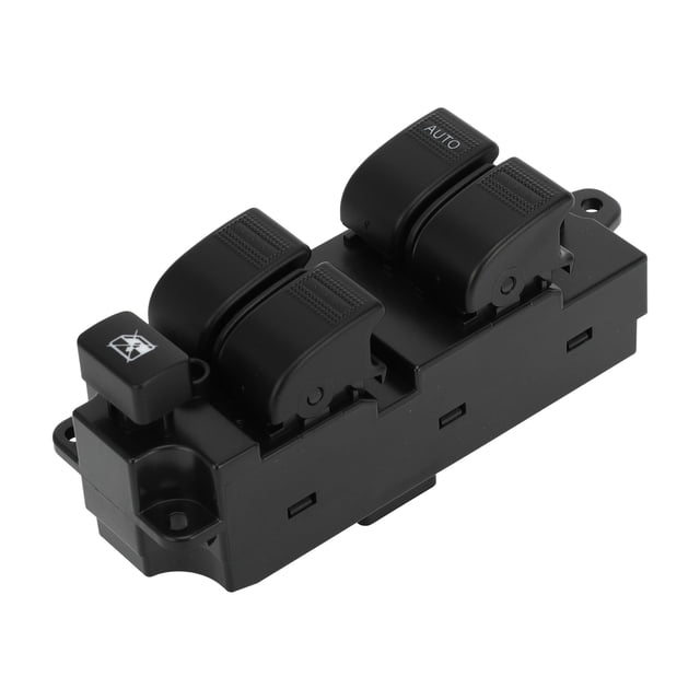 Interruptor de ventana eléctrica Unique Bargains No.GJ6A66350 para el lado del conductor delantero izquierdo del Mazda 6 1999-2003 Negro