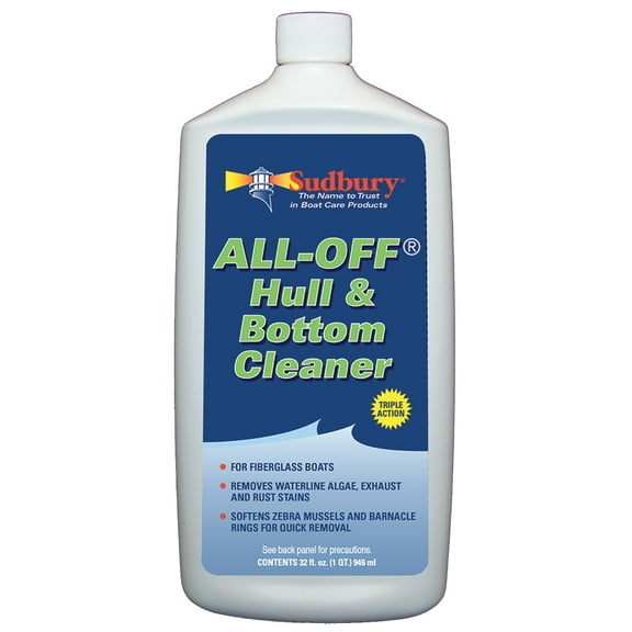Sudbury All-Off Hull/Bottom Cleaner - 32oz | Bundle of 10