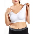 thumbnail image 3 of Skksst Womens Padded Sports Gym Running Vest Support Crop Top Bras Plus Size S-6XL, 3 of 5