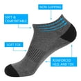 thumbnail image 3 of COOPLUS Mens Socks 10 Pairs Ankle Low Cut Socks for Men Breathable Athletic Socks, 3 of 4