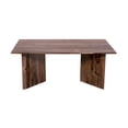 Porter Designs Cambria Solid Sheesham Wood Coffee Table in Brown ...