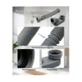 thumbnail image 4 of Low Profile 1.5 Inch P-Trap Flexible Bathtub Drain Pipe Flat Shower Drain For Freestanding Tubs With Leakproof Design Edition 0822, 4 of 5