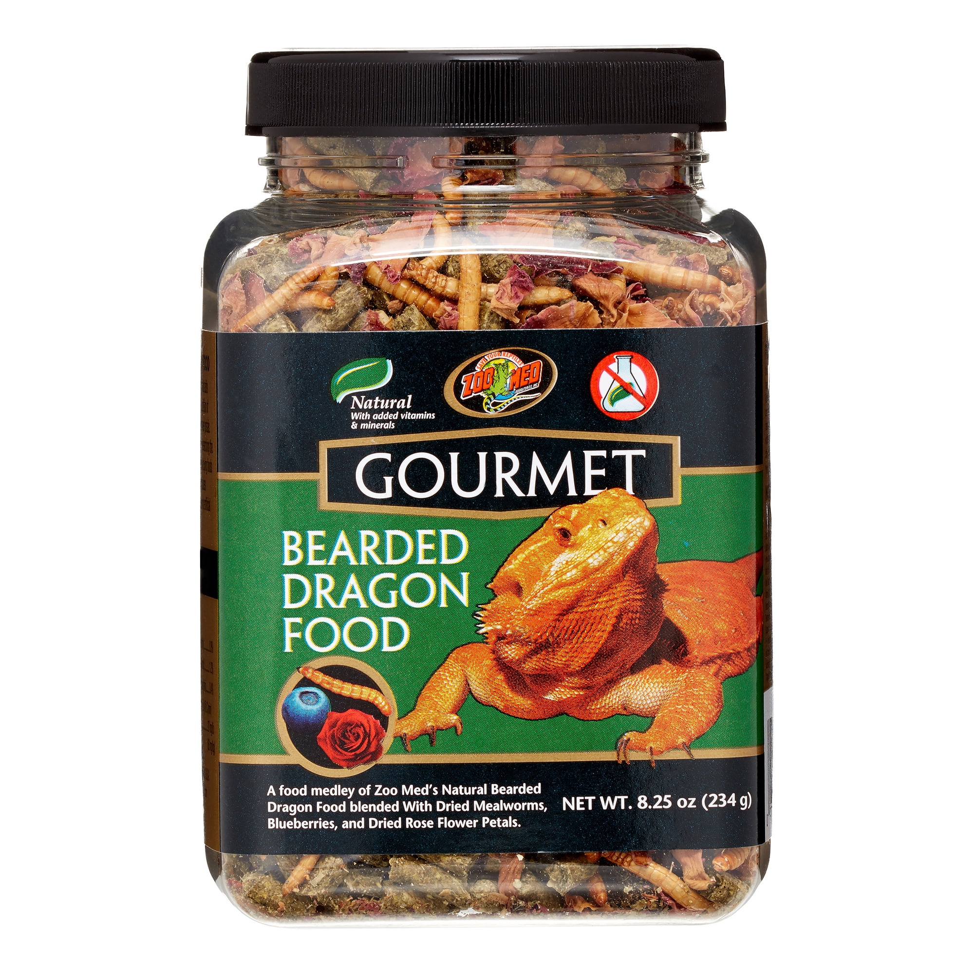 Zoo Med Gourmet Bearded Dragon Dry Food 8.25 oz