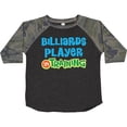 thumbnail image 3 of Inktastic Billiards Player in Training Boys or Girls Toddler T-Shirt, 3 of 5