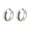 Non-binary, variant on Unisex Stainless Steel 8mm Unique Cool Enamel Colorful Stripes Homosexuals LGBT Gay Pride Small Huggie Hoop Earring Rainbow Gold