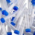 thumbnail image 2 of Conical Centrifuge Tubes 15ML, 100 Pcs Sterile Plastic Test Tubes with Screw Caps, Polypropylene Container, 2 of 5