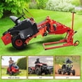 thumbnail image 3 of Acekid Hydraulic Lawn Mower Lift Jack, Heavy Duty Steel Tractor Lift with Adjustable Wheel Span, for Zero Turn Riding Mowers Lawn Tractors, Red, 3 of 6